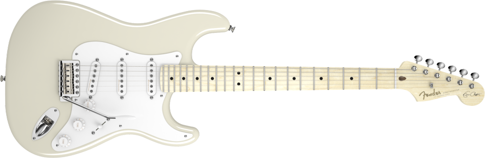 Eric Clapton Stratocaster Electric Guitar - Olympic White