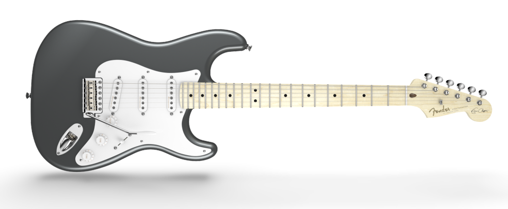 Eric Clapton Stratocaster Electric Guitar - Pewter