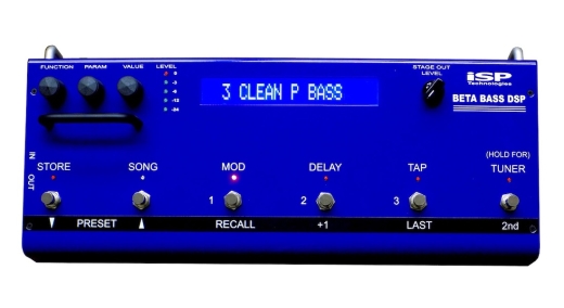 ISP Technologies - Beta Bass DSP Multi Effect Bass Pedal