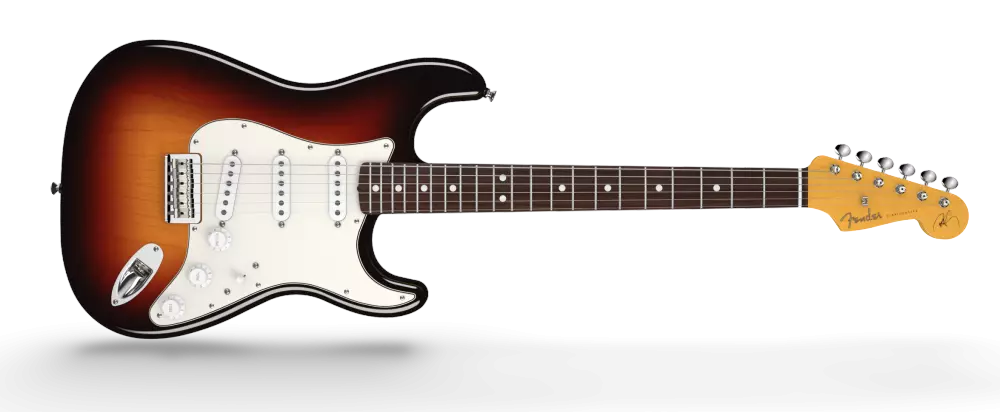 Robert Cray Stratocaster Electric Guitar - 3 Colour Sunburst