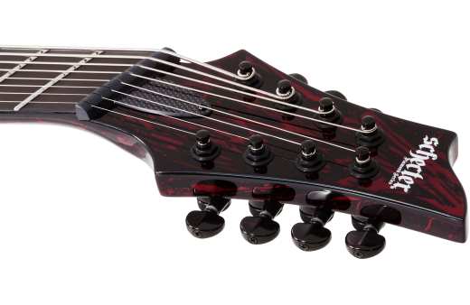 C-8 8-String Multiscale Silver Mountain - Blood Moon