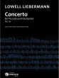 Theodore Presser - Concerto for Piccolo and Orchestra, Op. 50 - Liebermann - Piccolo/Piano Reduction - Sheet Music