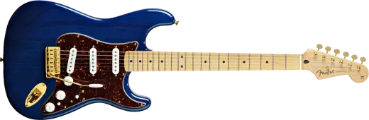 Deluxe Player Stratocaster - Maple Fingerboard - Saphire Blue Transparent
