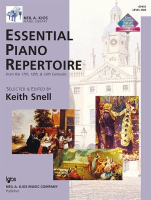 Essential Piano Repertoire, Level One - Snell - Piano - Book/Audio Online