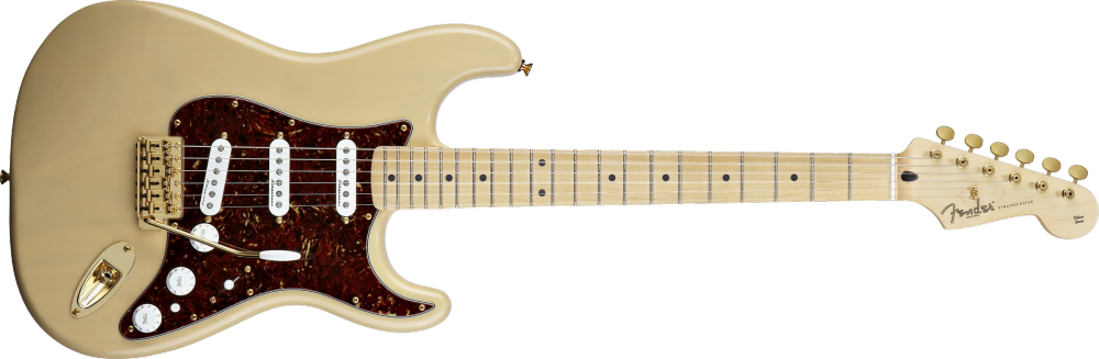 Fender Musical Instruments - Deluxe Player Stratocaster - Maple Fingerboard  - Honey Blonde