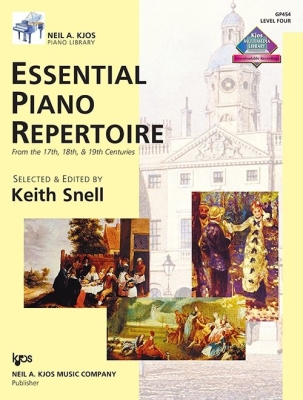 Kjos Music - Essential Piano Repertoire, Level Four - Snell - Piano - Book/Audio Online