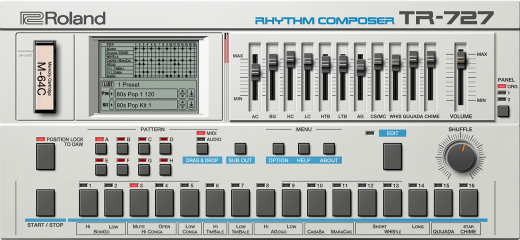 Roland Cloud TR-727 Software Rhythm Composer Lifetime Key - Download