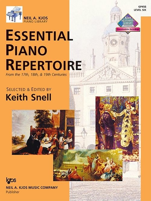 Essential Piano Repertoire, Level Six - Snell - Piano - Book/Audio Online