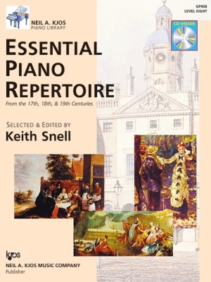 Kjos Music - Essential Piano Repertoire, Level Eight - Snell - Piano - Book/Audio Online