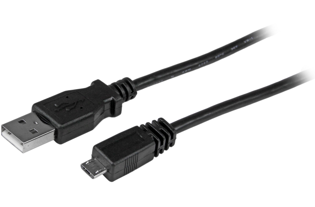 USB A to Micro B Cable - 6 Foot