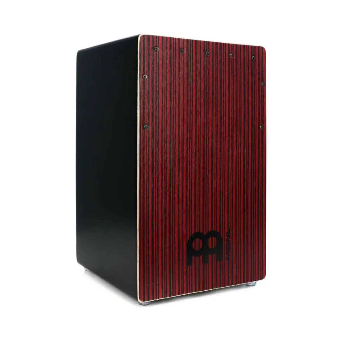 Backbeat Bass Cajon - Crimson Stripe