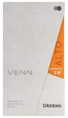 DAddario Woodwinds - VENN Synthetic Alto Saxophone Reed - 3.0+