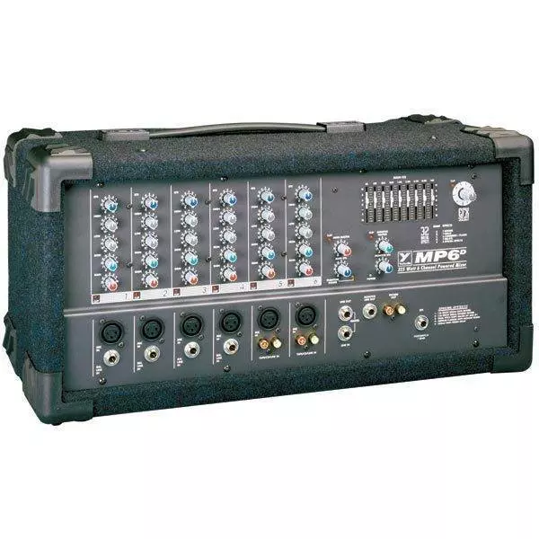 MP6D- 325 Watt 6 Channel Powered Mixer