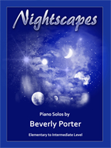 Red Leaf Pianoworks - Nightscapes - Porter - Piano - Book