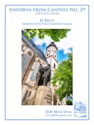 Sinfonia From Cantata No.29 - Bach/Long - Flute Choir/Timpani