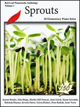 Sprouts Anthology, Volume 1 - Piano - Book