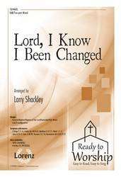 The Lorenz Corporation - Lord I Know I Been Changed - Spiritual/Shackley - SAB