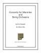 Marimba Productions - Concerto For Marimba & String Orchestra - Ewazen - Marimba/Piano Reduction
