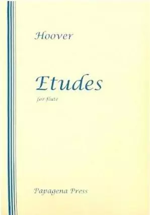 Etudes - Hoover - Flute - Book