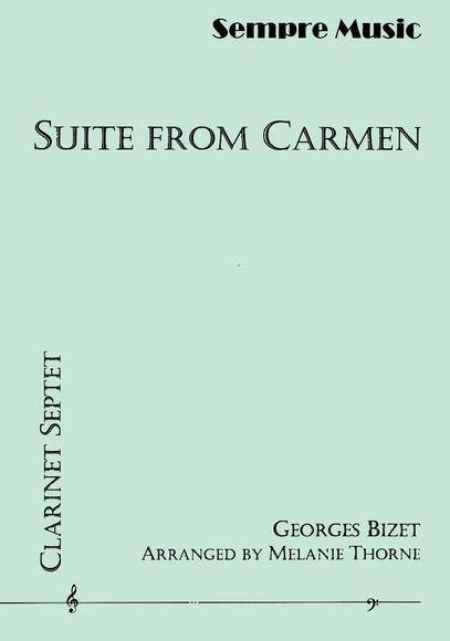 Suite From Carmen - Bizet/Thorne - Clarinet Septet