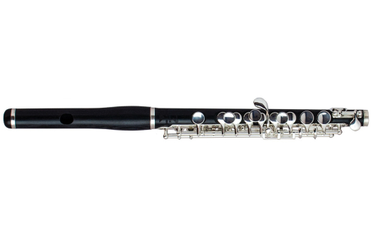 PS-850 Resin Infused Grenadilla Piccolo, Silver Plated Keys, Classic Headjoint