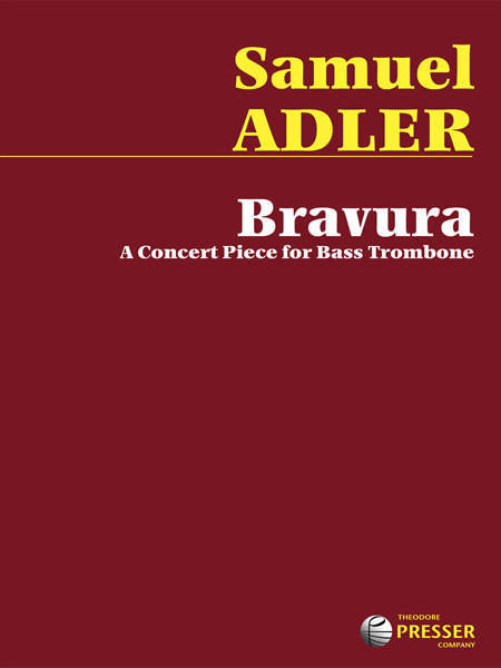 Bravura - Adler - Solo Bass Trombone
