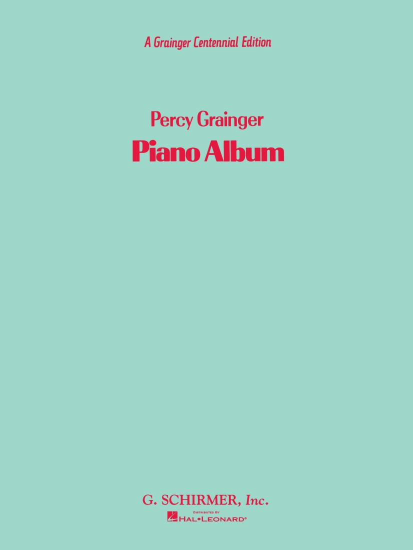 A Percy Grainger Piano Album - Grainger - Piano - Book