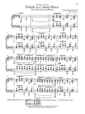 Preludes, Opus 3 and Opus 23 - Rachmaninoff/Dossin - Piano - Book/Audio Online