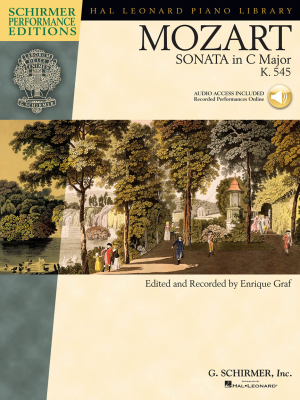 G. Schirmer Inc. - Sonata in C Major, K. 545, Sonata Facile - Mozart/Graf - Piano - Book/Audio Online