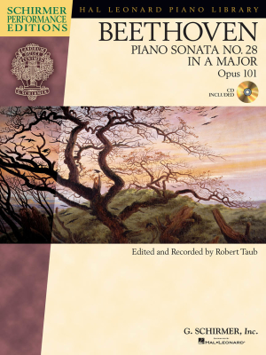 Sonata No. 28 in A Major, Opus 101 - Beethoven/Taub - Piano - Book/CD