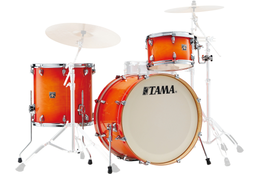 Superstar Classic 3-Piece Shell Pack (22,12,16) - Tangerine Lacquer Burst