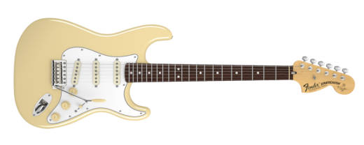 Fender - Malmsteen Stratocaster - Scalloped Rosewood Fingerboard - Vintage White