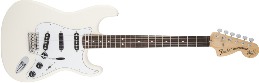 Ritchie Blackmore Stratocaster - Scalloped Rosewood Fingerboard - Olympic White