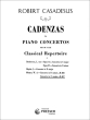 Theodore Presser - Cadenzas to Mozart Concerto in C Major, K. 467 - Casadesus - Piano - Sheet Music