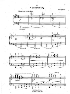 Avignon Suite - Dykstra - Piano - Book