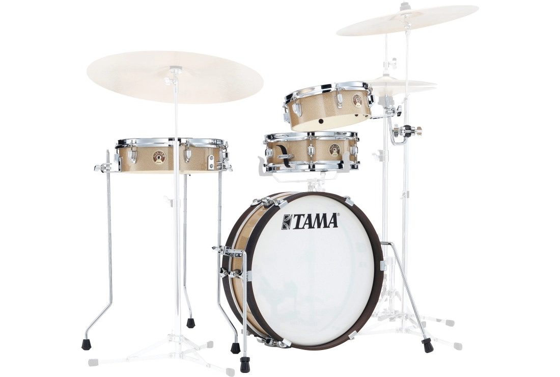 Club-JAM Pancake 4-Piece Shell Pack (18,10,13,SD) - Champagne Mist