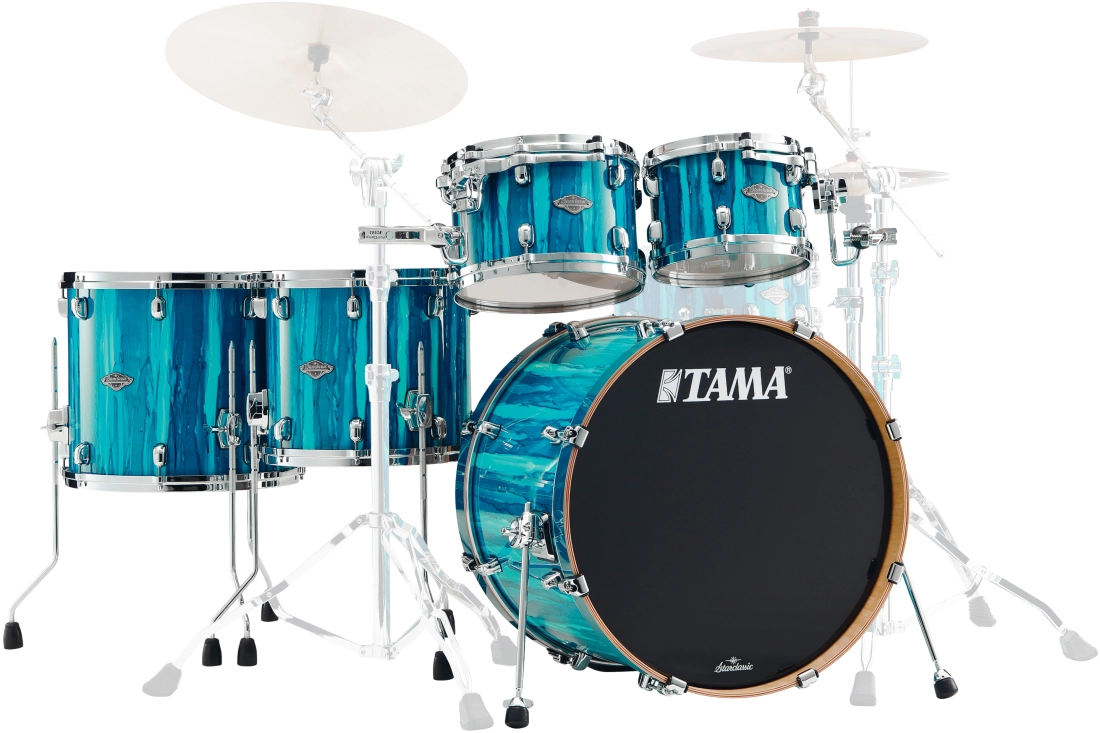 Starclassic Performer 5-Piece Shell Pack (22,10,12,14,16) - Sky Blue Aurora