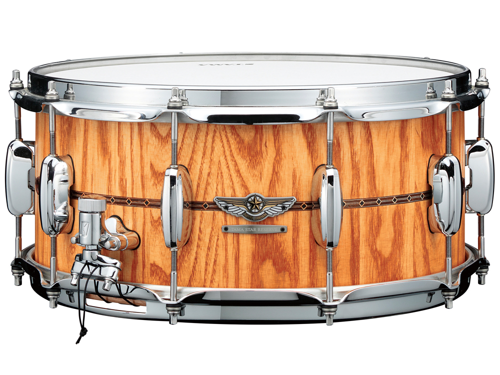 STAR Reserve Stave Ash 14 x 6.5\'\' Snare Drum - Oiled Amber Ash