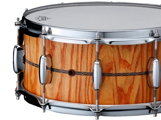 STAR Reserve Stave Ash 14 x 6.5\'\' Snare Drum - Oiled Amber Ash