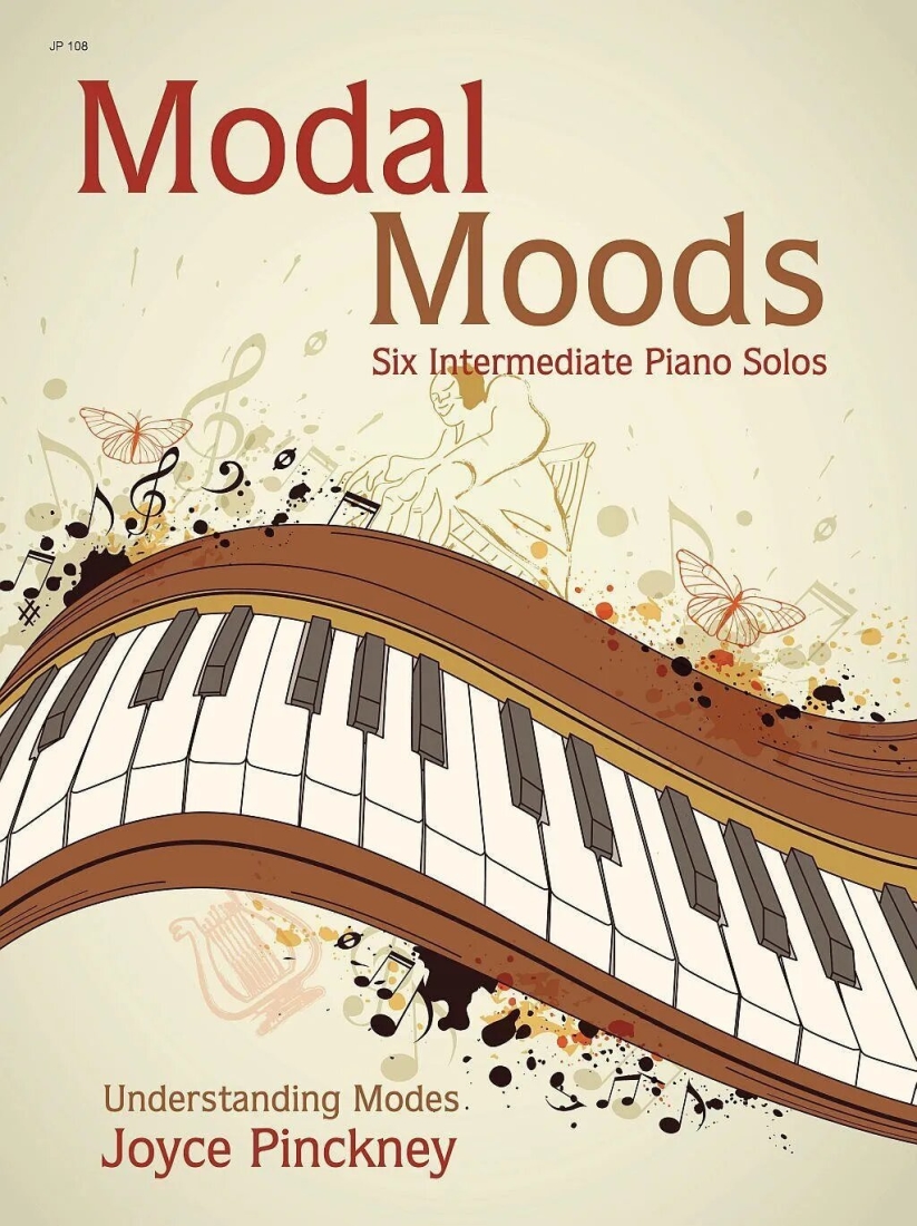 Modal Moods: Six Intermediate Piano Solos - Pinckney - Piano - Book