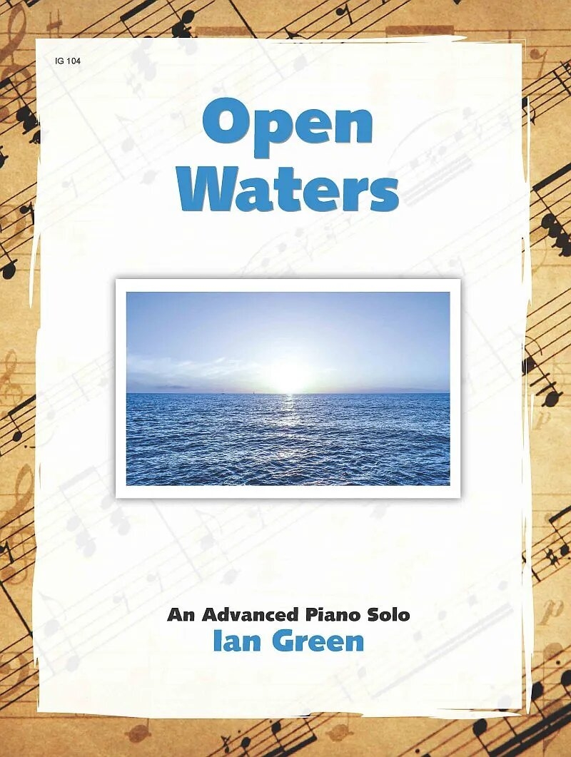 Open Waters - Green - Piano - Sheet Music