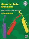 Alfred Publishing - Gems For Cello Ensembles - Butterworth - Cello - Book/CD