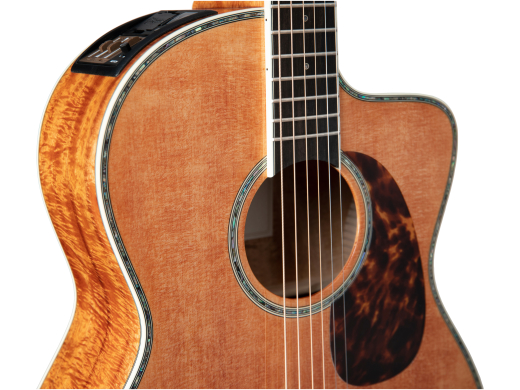 LTD2022 Cutaway Solid Sitka Spruce/Hawaiian Koa  Acoustic/Electric Guitar with Case