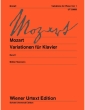 Wiener Urtext Edition - Variations for Piano, Vol 1 - Mozart - Piano - Book