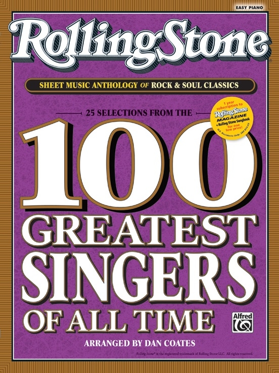 Rolling Stone Sheet Music Anthology of Rock & Soul Classics - Coates - Piano - Book