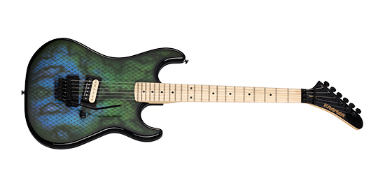 Baretta Custom Graphics Electric Guitar - \'\'Viper\'\' Snakeskin