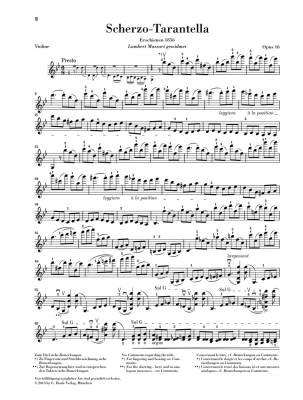 Scherzo-Tarantella in G minor, Op. 16 - Wieniawski/Iwazumi - Violin/Piano