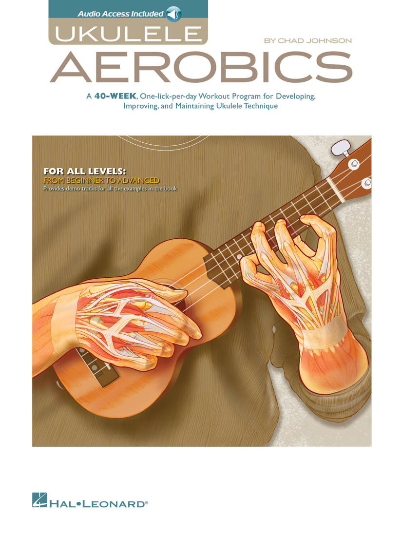 Ukulele Aerobics - Johnson - Book/Audio Online