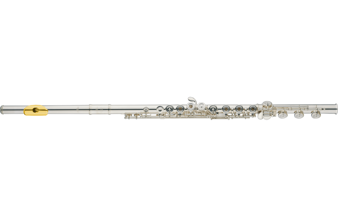 1107 Artist Series Britannia Silver Flute with B Foot, Offset G, C# Trill