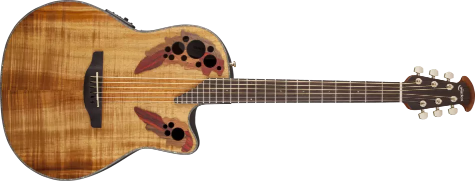 Celebrity Elite+ Mid Depth Acoustic/Electric - Figured Koa